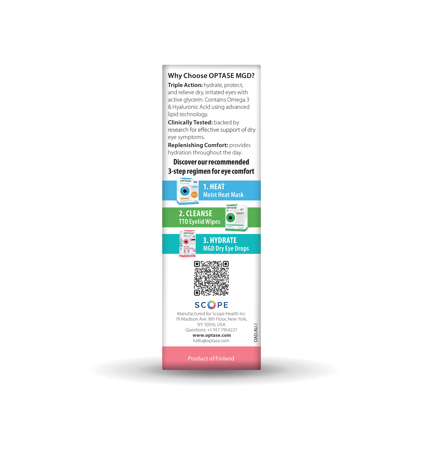 Optase MGD Advanced Dry Eye Drops